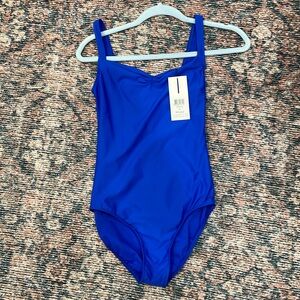 Brand new Wear Moi leotard in royal blue